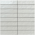 Ripple WHITE EMBOSSED MAT