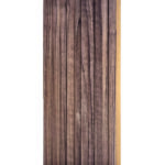 Panneau mural en MDF Noyer